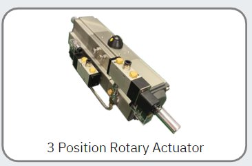 3 Position Rotary Actuator