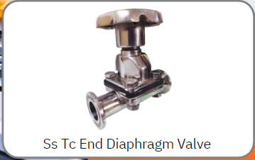 Ss Tc End Diaphragm Valve